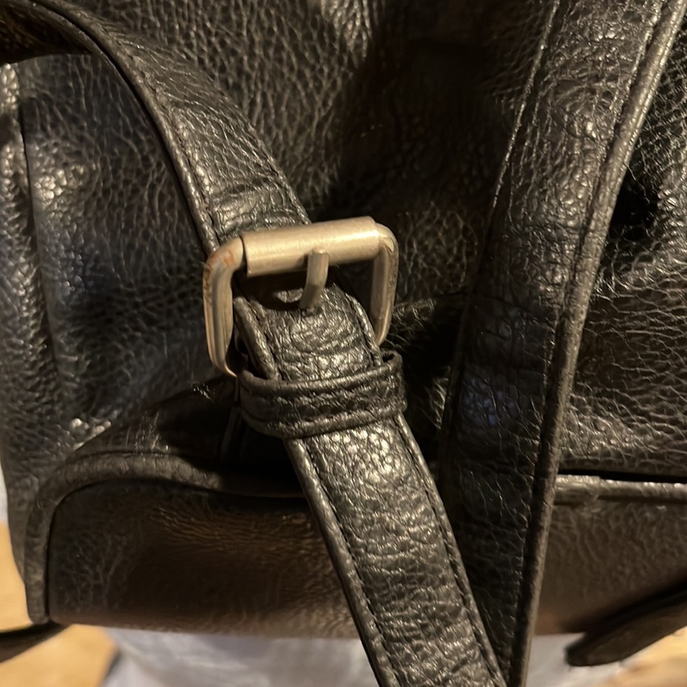 Guess Y2K Black Faux Leather Mini Backpack - Picture 5 of 10